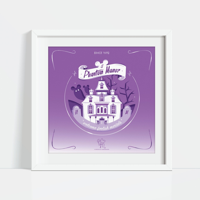 Illustration Attractions Légendaires | 05 Phantom Manor