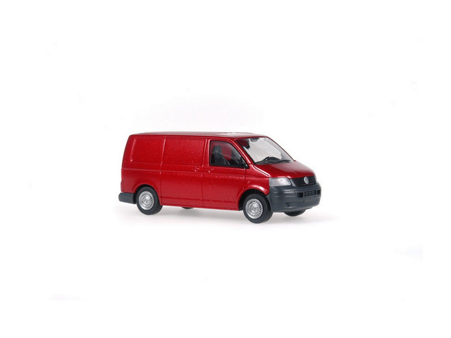 Volkswagen T5 rouge métallisé Rietze 21420 H0