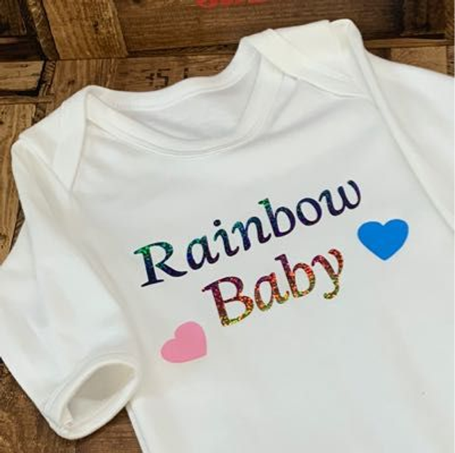 Rainbow Baby Vest