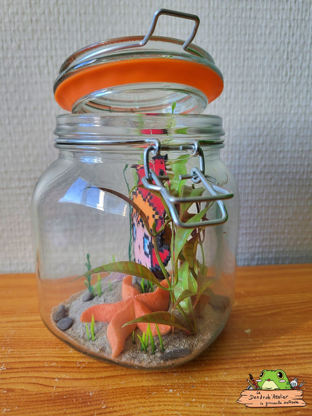 Fille poisson en quête d'aventures