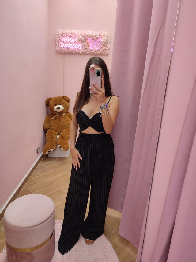 Coord-set Gessato 