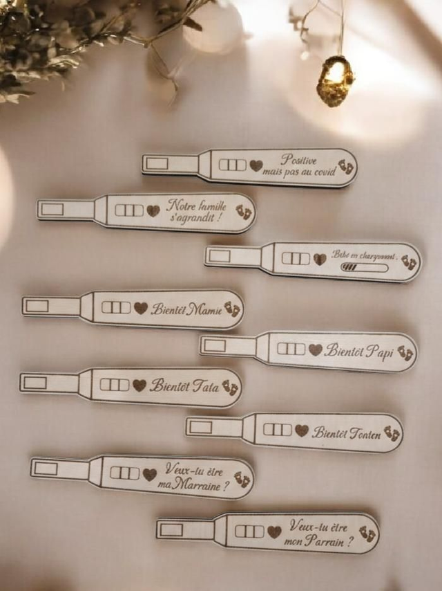 Test annonce de grossesse 