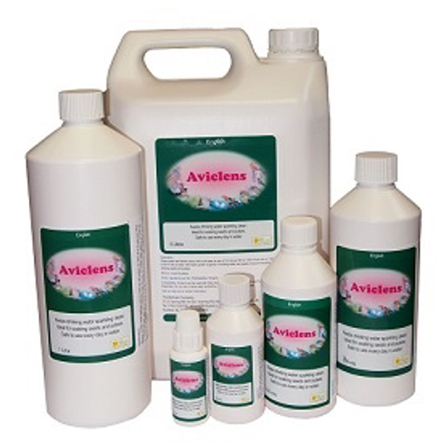 Aviclens - Water sanitiser for birds drinking water and soaked seed