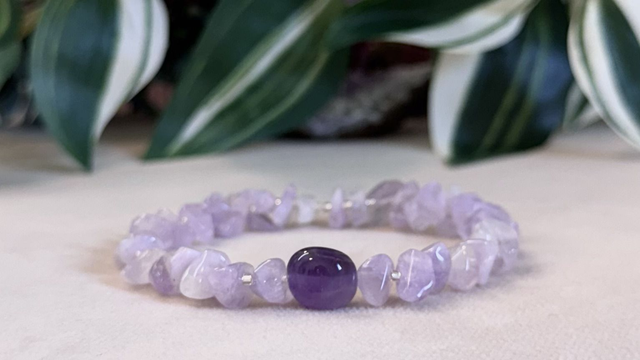 Bracelet | Améthyste - Reliefs 1