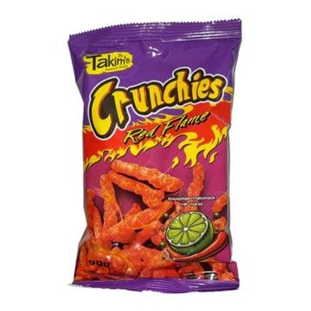 Takim's crunchies Red Flame Chili & lime 90g