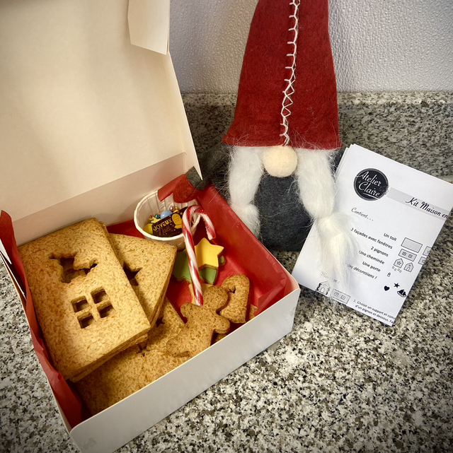 kit maison en pain d'épices