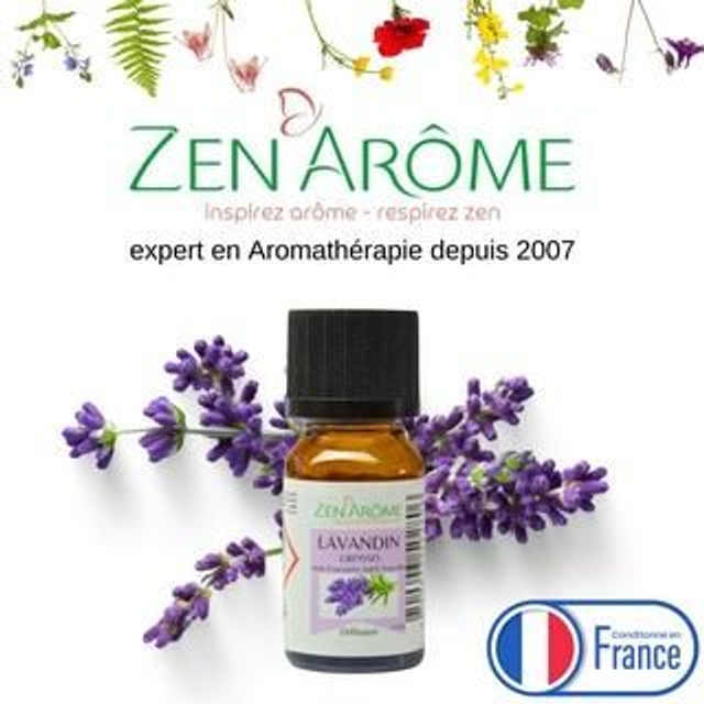 Zen Arôme Huiles Essentielles - Lavandin Grosso - 10 Ml
