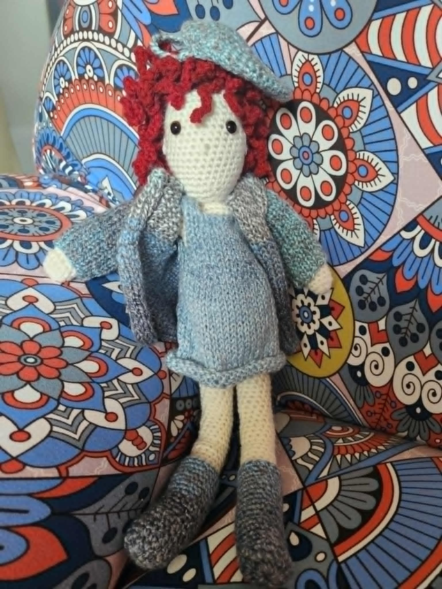 Poupée &quot; Adeline &quot; 