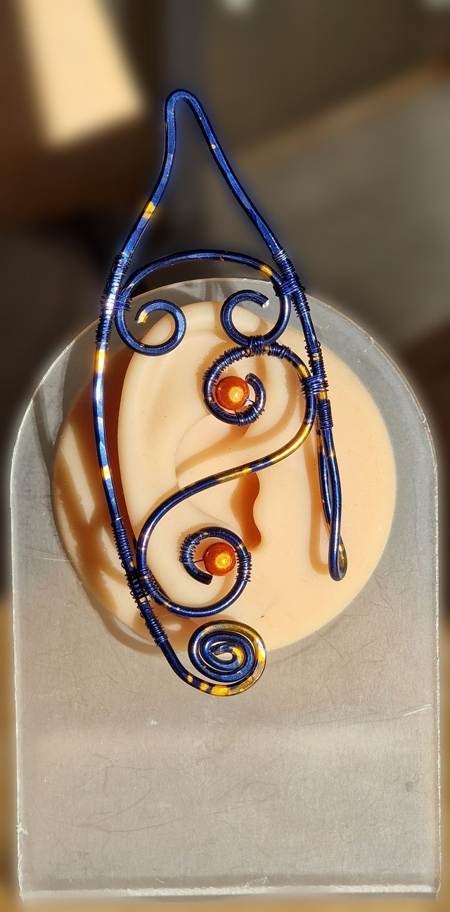 Ohrschellen in multicolor      Elfenohren, Ohrschmuck