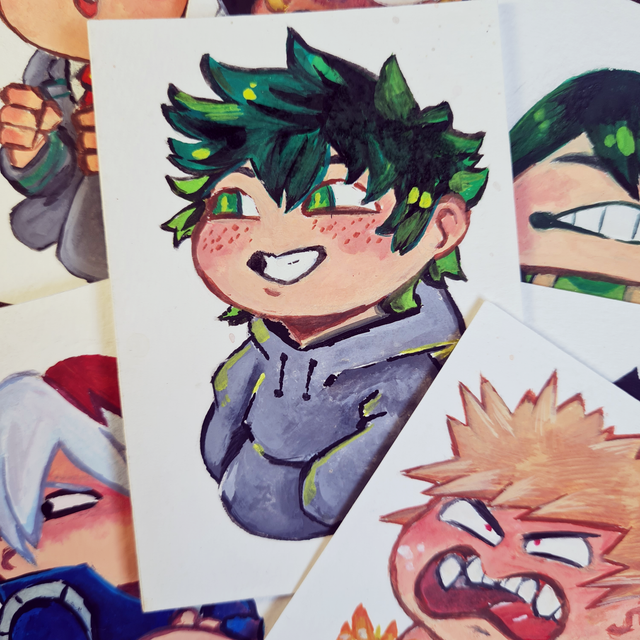 Boku No Hero Academia - Mini Gouache Chibis
