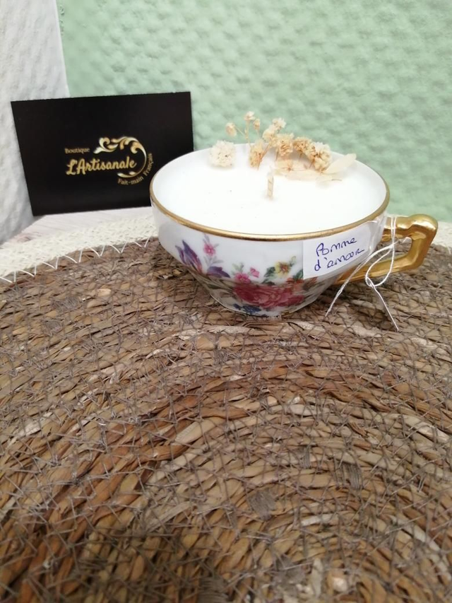 Tasse bouquet de fleurs "Pomme d'amour"