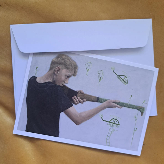 Little Green Army Card