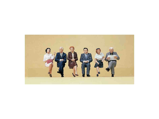 voyageurs assis preiser 10434 H0