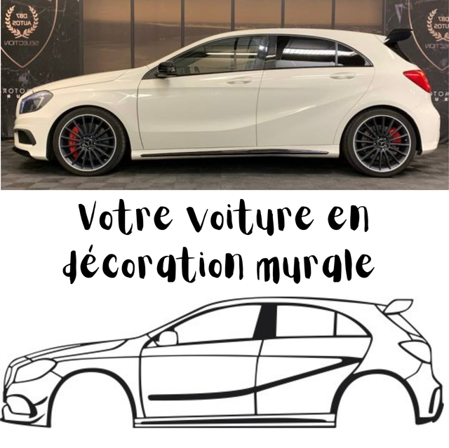 La photo de votre voiture en décoration murales 📸