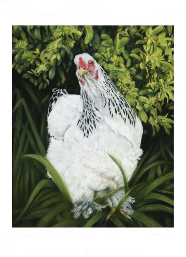 Print (large) 'LUCKY' (Konijnenparadijs)