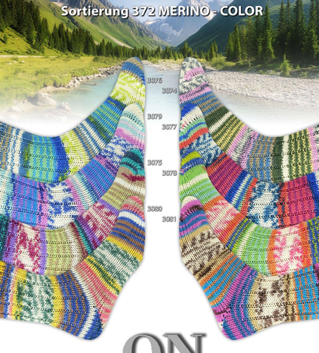 Merino Color Sort.372 6-Fach