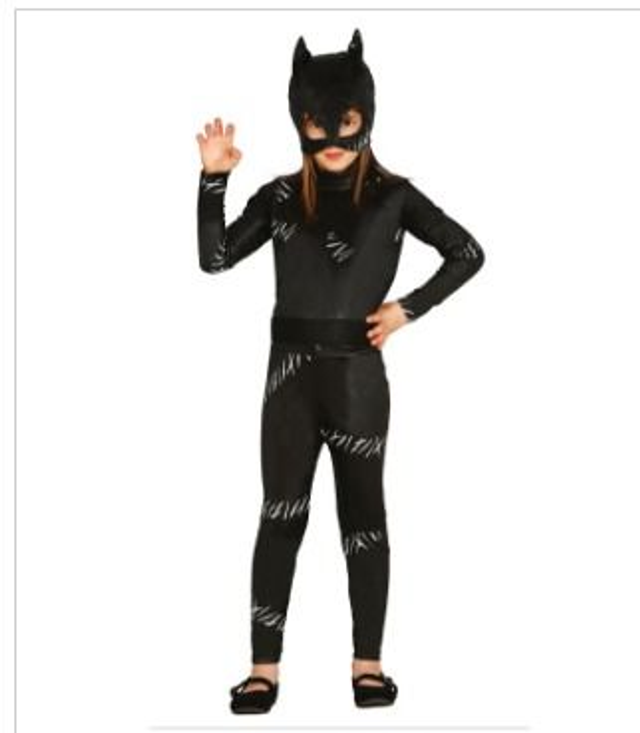 CARNEVALE , COSTUME  CATWOMAN , 7/9  ANNI