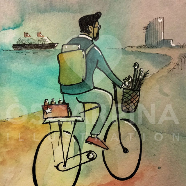 135 - Ciclistas - Hotel W