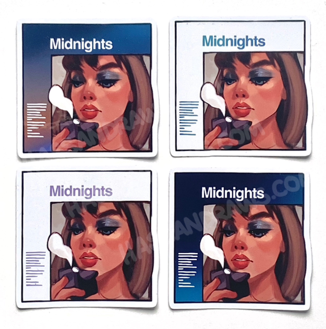 Midnight Sticker Set 