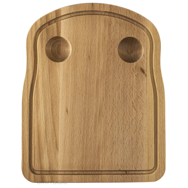 Small Grooved Egg Board with 2 Holes