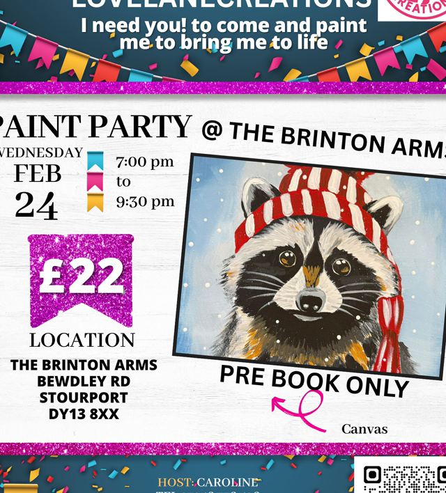 Paint Party - Stourport