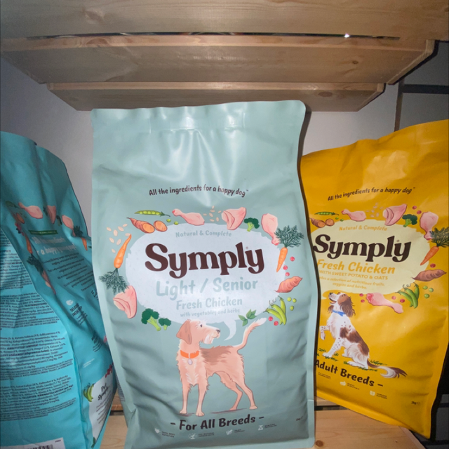 Symply light senior chicken 2g