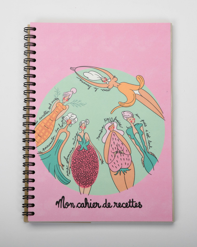 Carnet A5 illustré de la marque Pepeuf