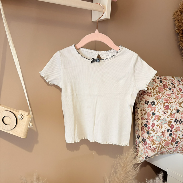 Tee shirt volant sucré 