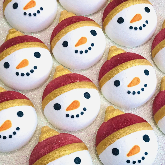 Snowman Bauble Bath Bomb