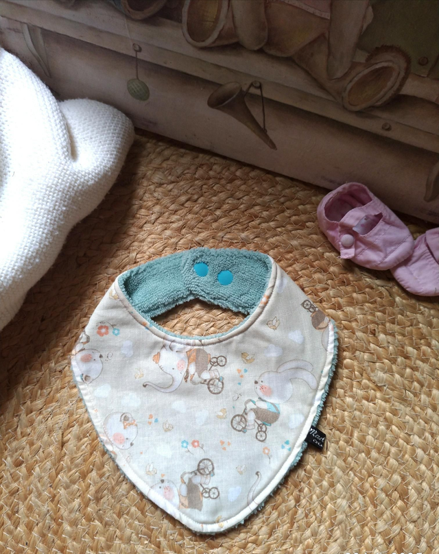 Bavoir bandana 