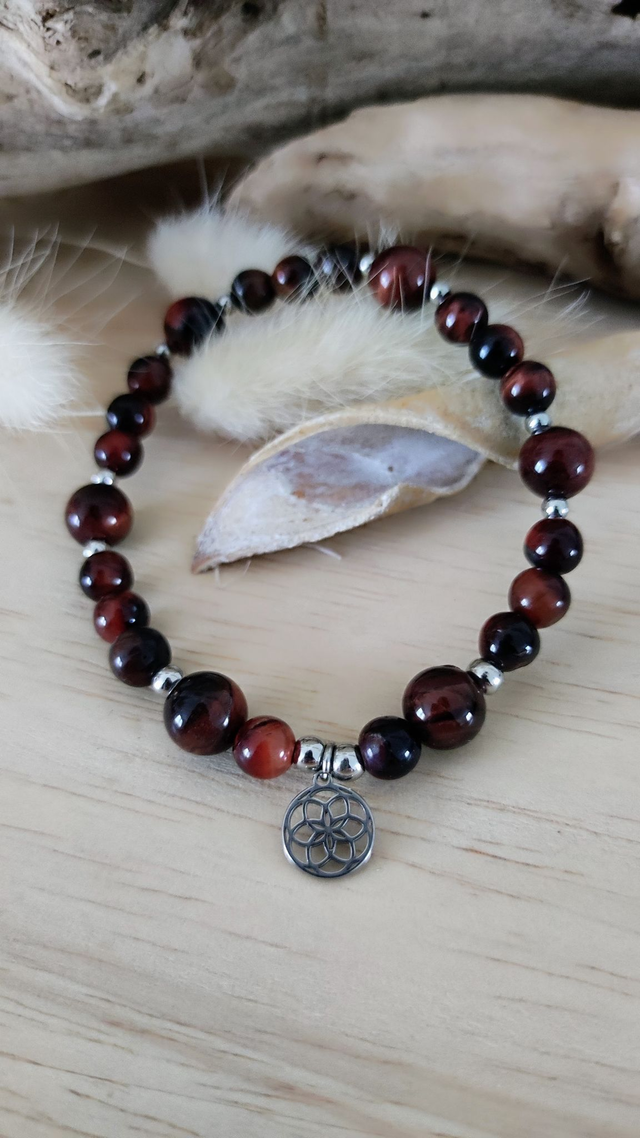 Bracelet "Protection" Oeil de taureau 