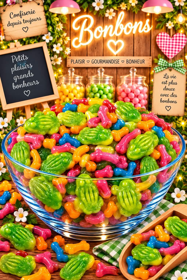 grenouille tropical 100g