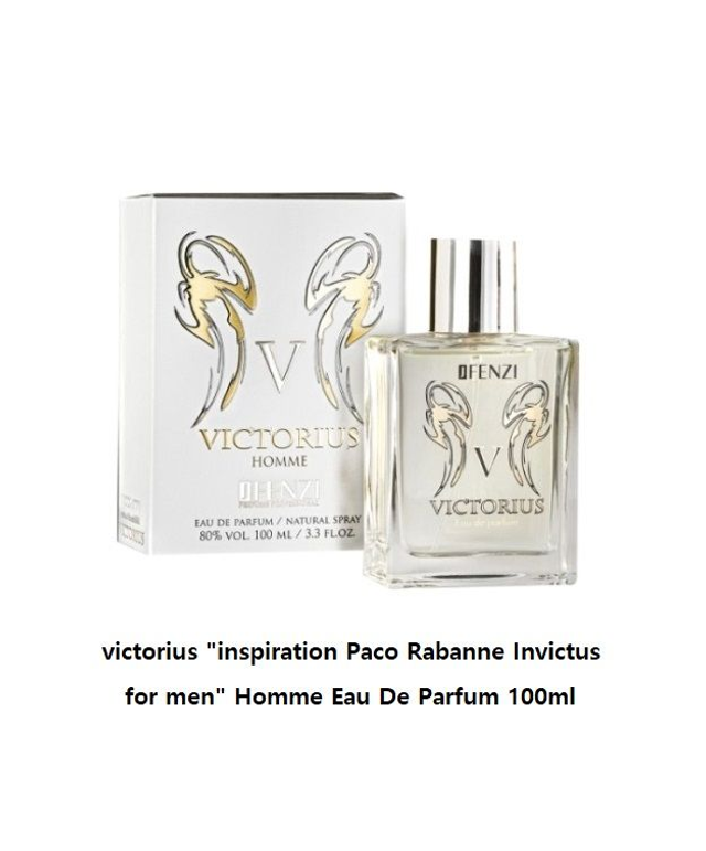 victorius "inspi Paco Rabanne Invictus for men" Homme Eau De Parfum 100ml