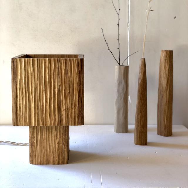 Lampe à poser Chêne 