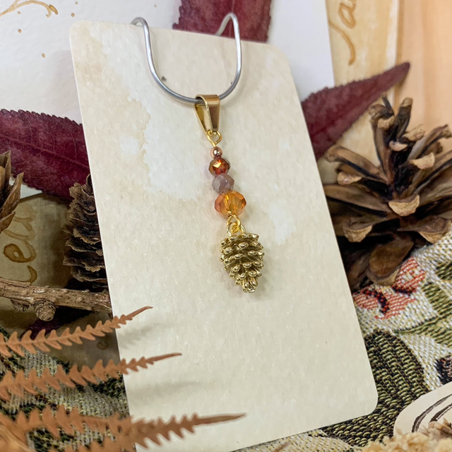 Collier - Fruit de l'Hiver gold kc