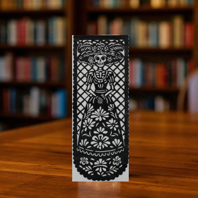 Marque-page Papel picado "Catrina"