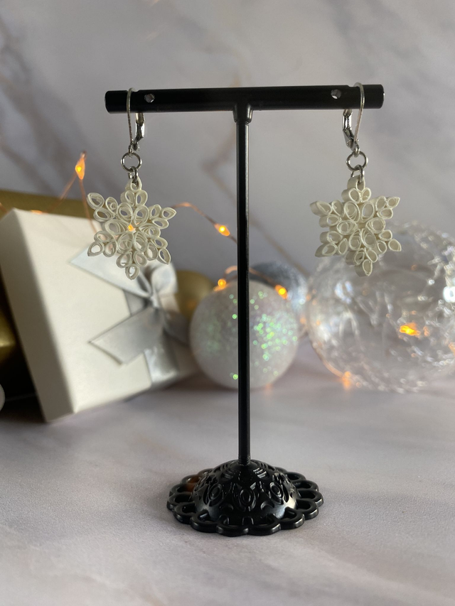 Grand flocon solitaire