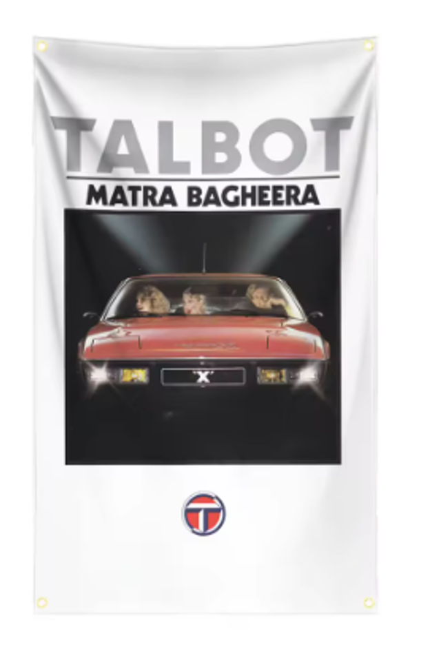 Grote vlaggen Talbot (150x90cm)