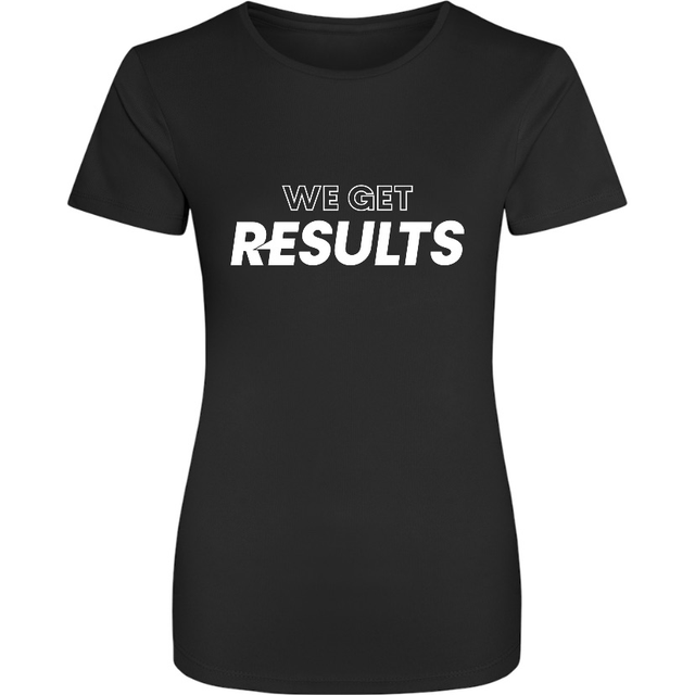 We Get Results Ladies Cool Smooth T-Shirt (Herbalife Members Only)