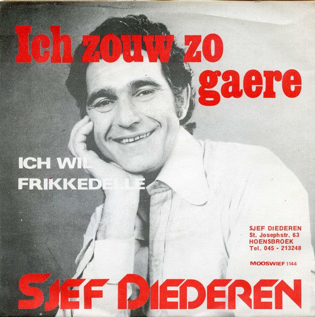 Sjef Diederen - Ich Zou Zoe Gaere