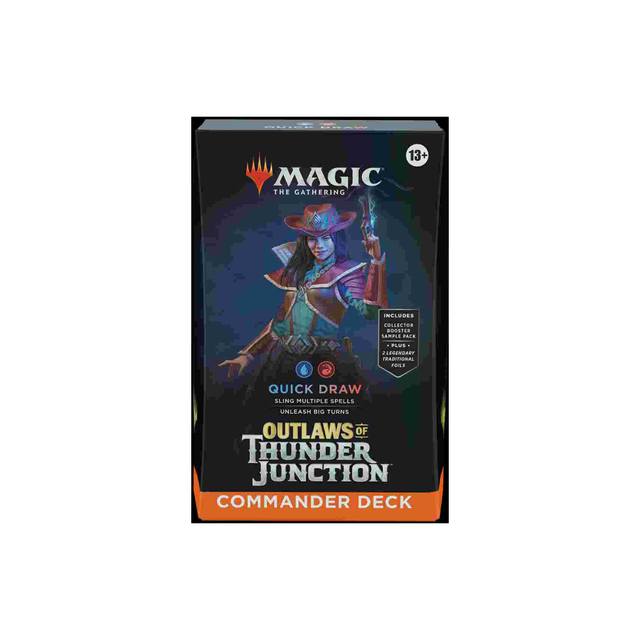 Commander Deck Outlaws of Thunder Junction &quot;Quick Draw&quot; English - Magic the Gathering 