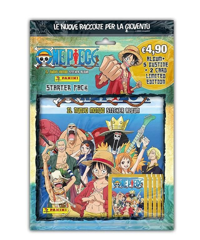 One Piece Starter Set Panini Stickers