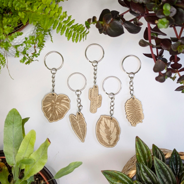 Leaf Keyrings