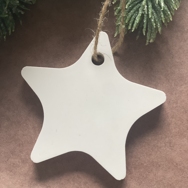 Weihnachtsanhänger - Stern 