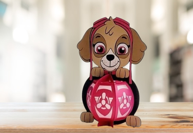 Lanterne Pat patrouille SKYE