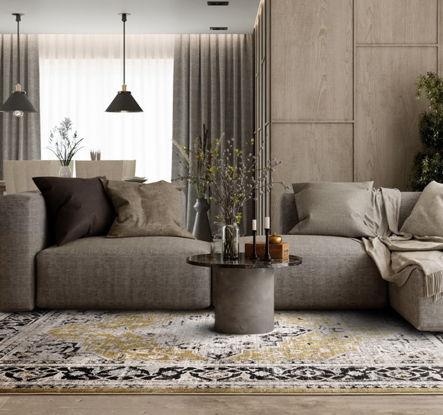 Sovereign Gold 120x166cm