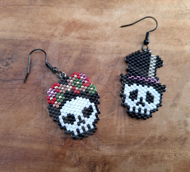 Boucles d'oreilles "Les Fiancés de Oaxaca"