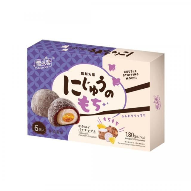 Yuki&love Mochi Taro and Pineapple 180g