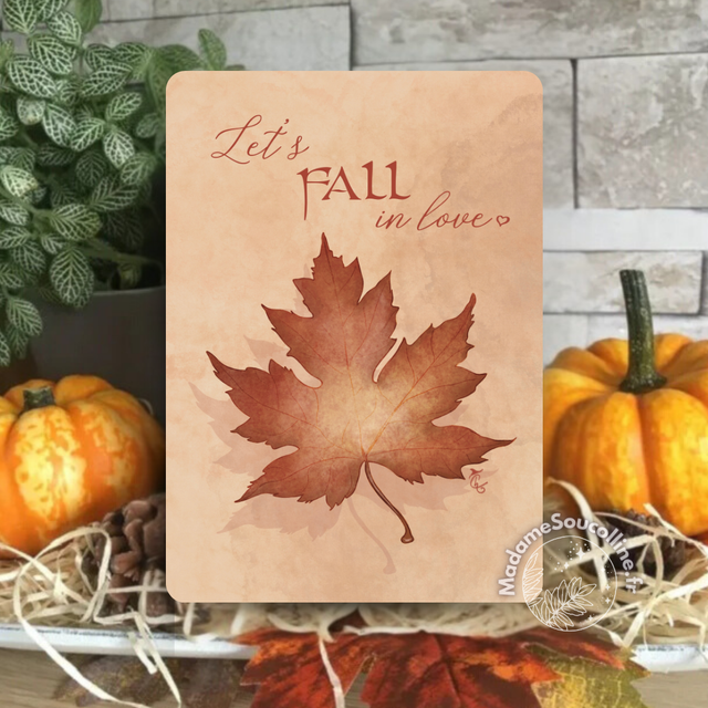 Let&#039;s fall in love