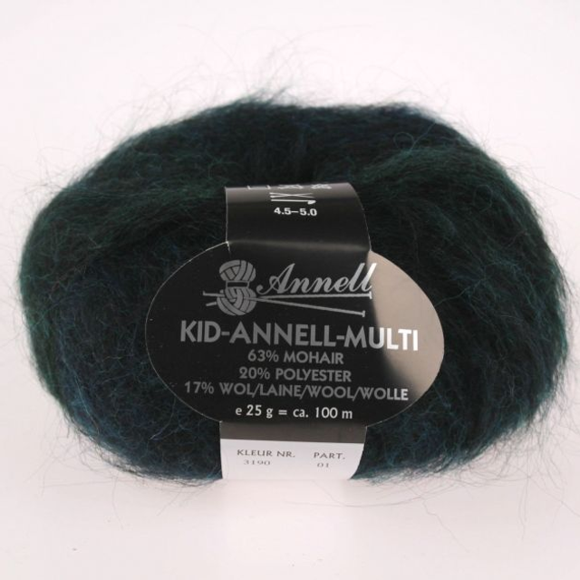 Kid Mohair Multi kleur 3190
